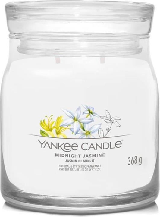 Yankee Candle Midnight Jasmine Signature Medium Jar Scented Candle