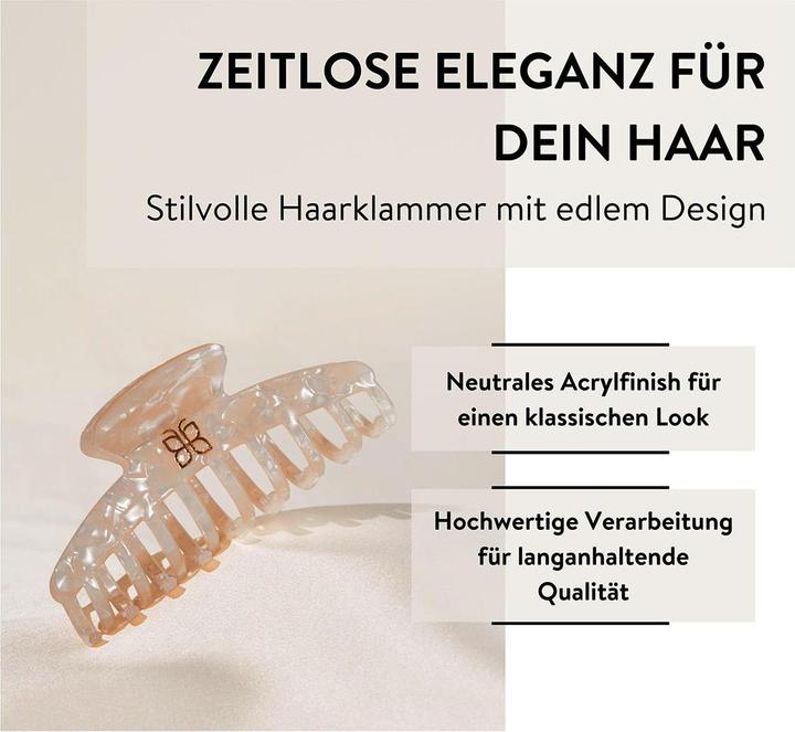 Produktbild Parsa Beauty Haarklammer aus Acryl Nude