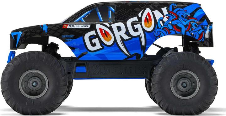 Productafbeelding Arrma Monstertruck Gorgon MEGA 550 RWD Blauw, ARTR, 1:10 (RTR Gereed voor gebruik)