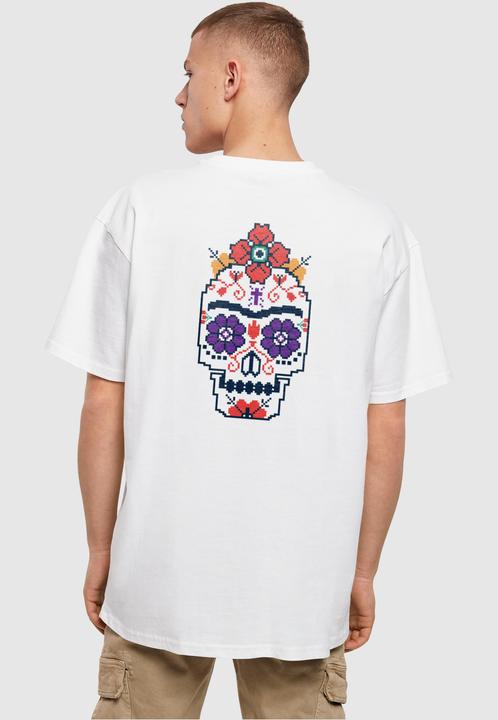 Image du produit Merchcode Frida Kahlo - Pixels viva la vida Tee surdimensionné lourd - 118083 (M)