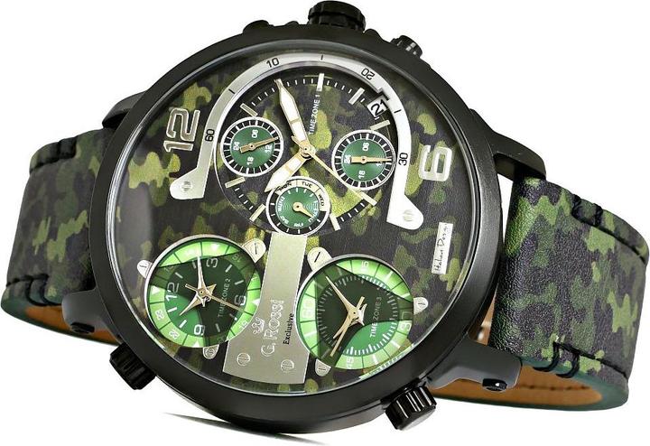 Actual product image Gino Rossi watch G. Rossi men's watch TEZER-11706A2-8H1