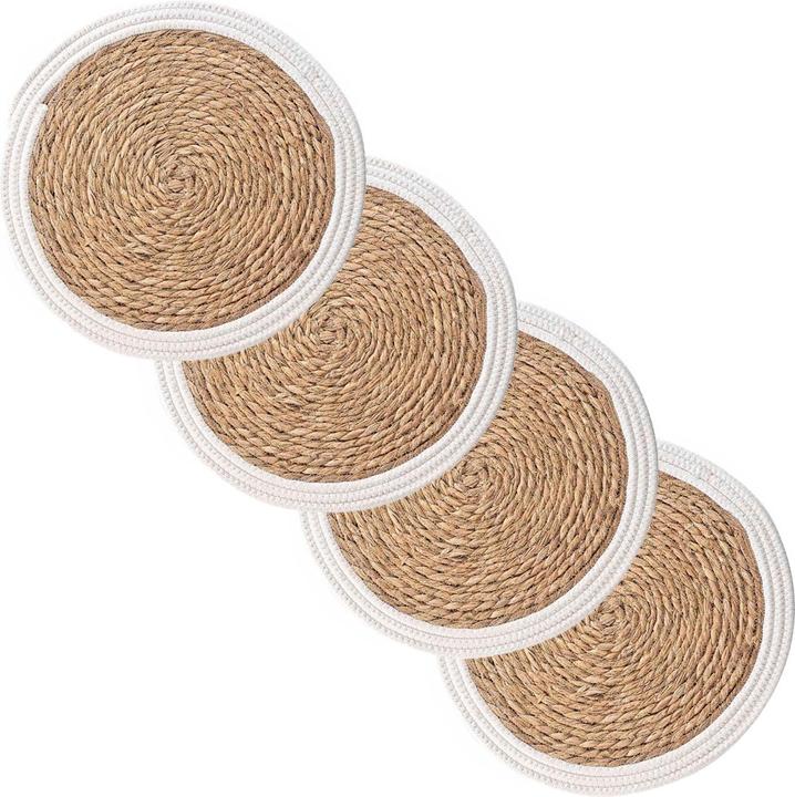 Actual product image Natura Punto Placemat Straw Wickerwork, Set of 4 (4 x)