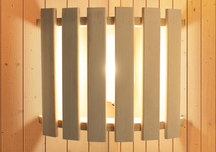 Actual product image Karibu Sauna light Modern