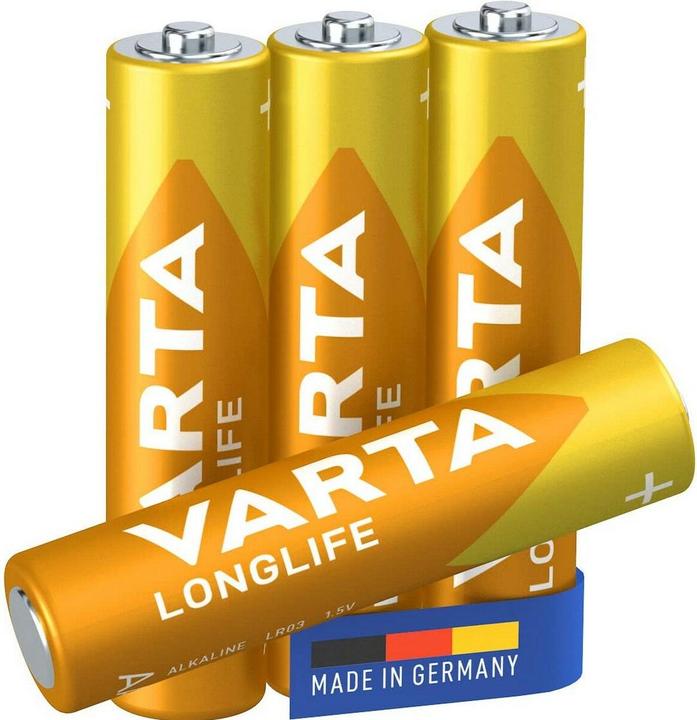 Produktbild Varta Longlife (4 Stk., AAA, 1200 mAh)