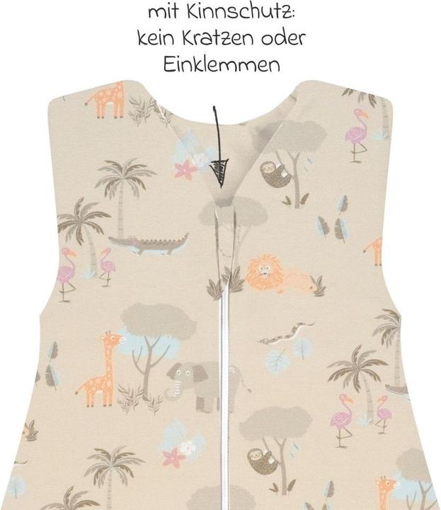Produktbild Alvi Schlafsäcke Sleep-Overall - Jungle - Gr. 80 cm (70 cm, 2.5 TOG, Ganzjahr)