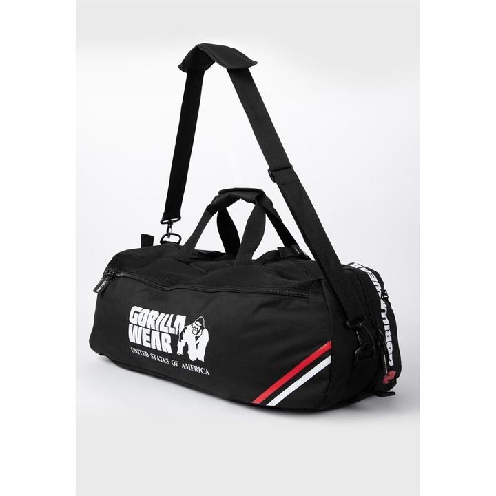 Produktbild Gorilla Wear Norris Hybrid Gym Bag / Backpack Schwarz (66 l)
