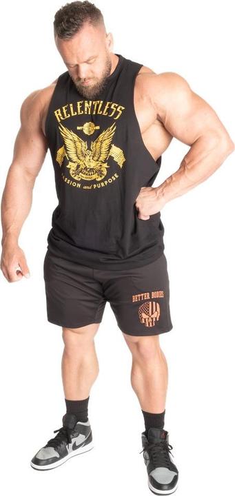 Produktbild Better Bodies Skull Function Shorts - Black/Flame (XL)