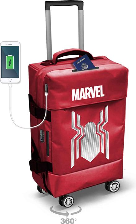 Image du produit Karactermania 4-Wheel Cabin Suitcase Spider