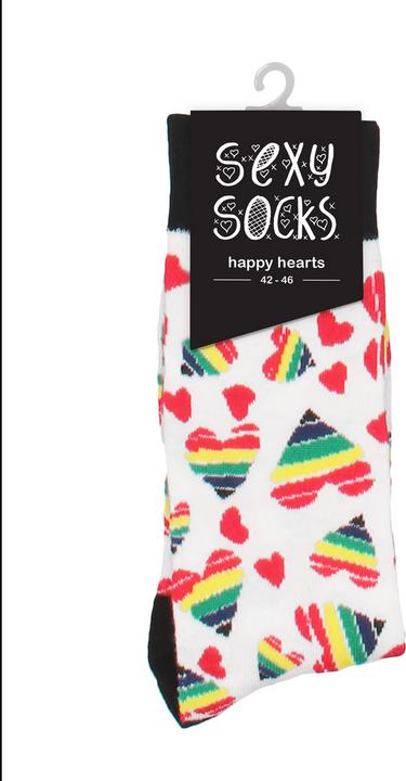 Produktbild Sexy Socks Happy Hearts (42 - 46)