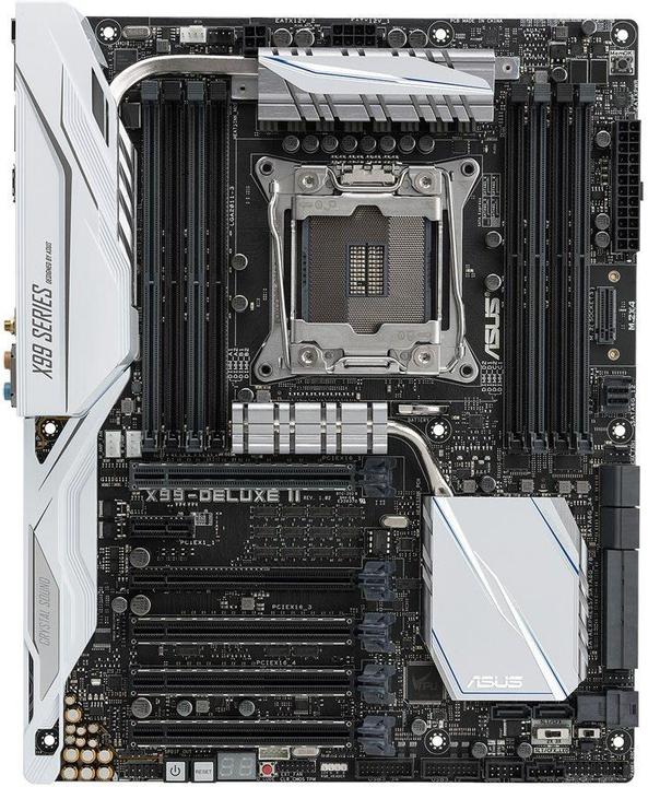 Image du produit ASUS X99 Deluxe II (LGA 2011-v3, Intel X99, ATX)