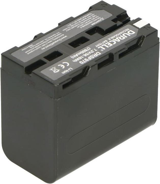 Actual product image Duracell Battery for Sony NP-F970 (Rechargeable battery)