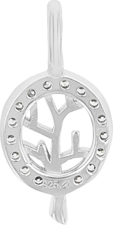 Produktbild Amor Anhänger für Damen, 925 Sterling Silber, Zirkonia synth. | Lebensbaum (Silber 925)