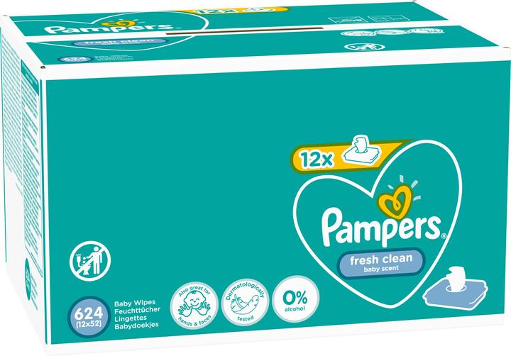 Pampers Fresh Clean (624 Stück)
