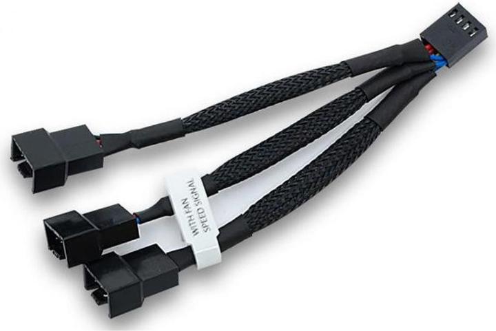 EKWB EK-Cable Y-Weiche für 3x 4-Pin-PWM-Lüfter