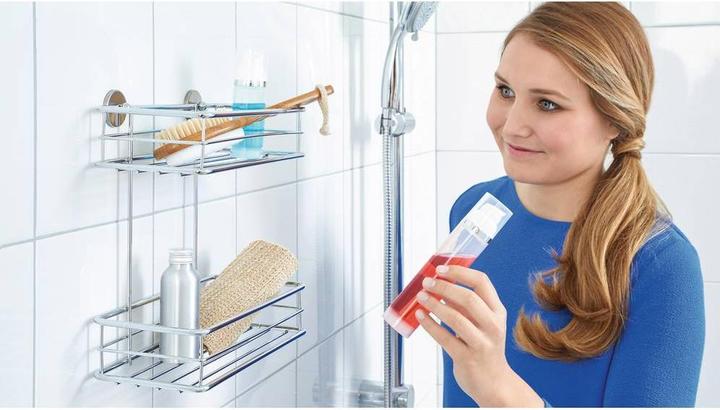 Produktbild tesa BAATH+ Duschkorb inkl. Klebelösung ohne Bohren