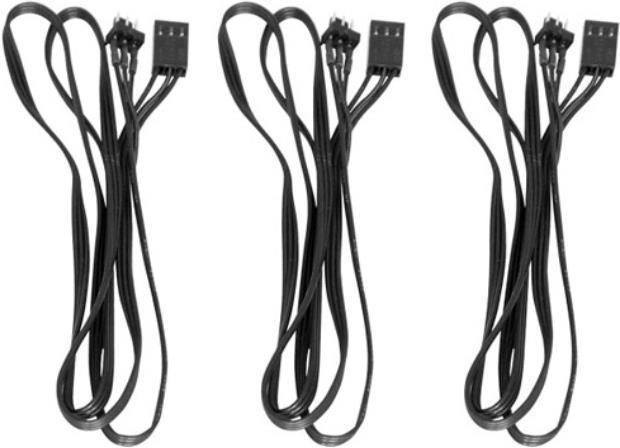 Produktbild Phobya 3Pin Verlängerung 3er Set