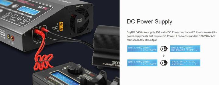 Image du produit SkyRC D400 Ac/Dc 2x200w