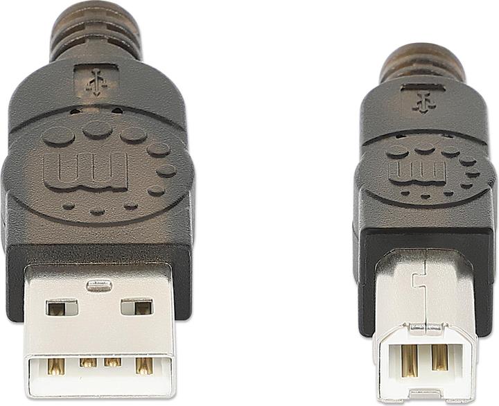 Image du produit Manhattan USB A/USB B, M/M (15 m, USB 2.0)