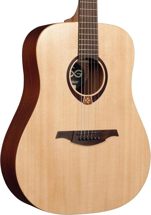 LÂG Tramontane T70D (Akustik Gitarre, Fichte, mahogany, Brownwood)