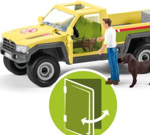 Actual product image Schleich Vet visit on the farm