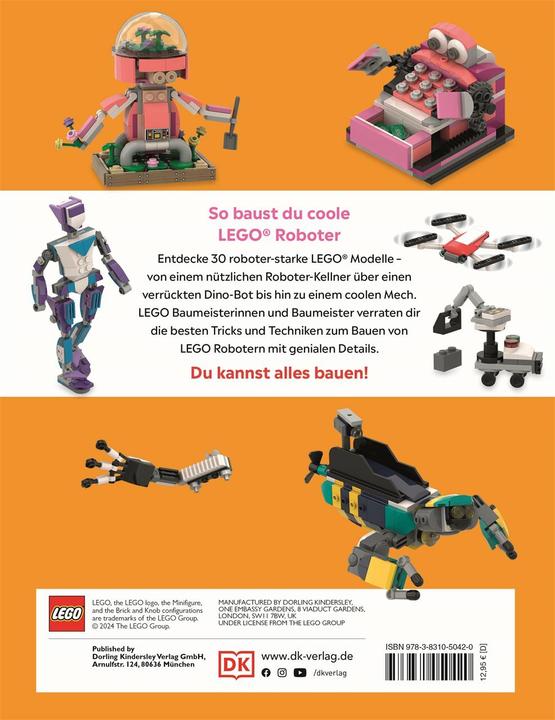 Actual product image LEGO® robot building ideas