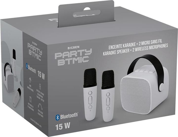 Produktbild Party Btmic Bluetooth Lautsprecher (4 h, Ohne externe Stromquelle)