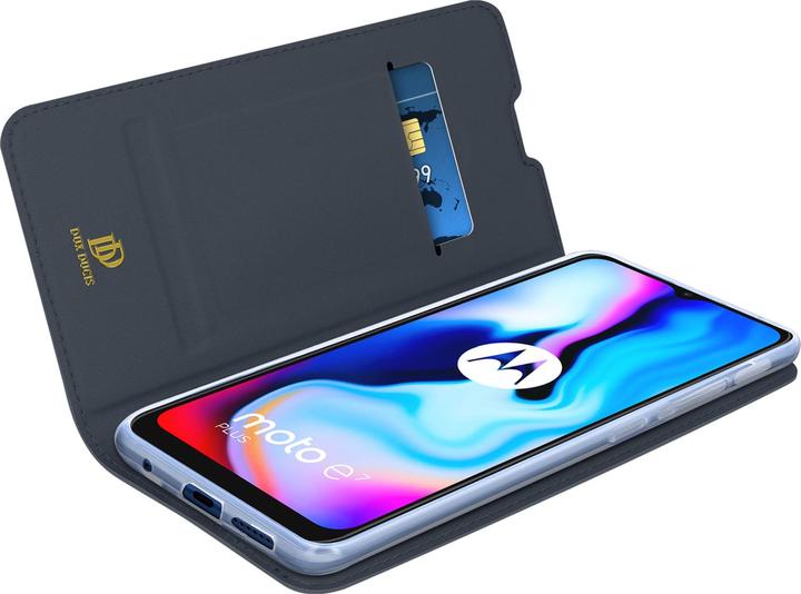 Actual product image Dux Ducis Skin Pro Series Bookcover (Motorola Moto G9 Play, Motorola Moto E7 Plus)