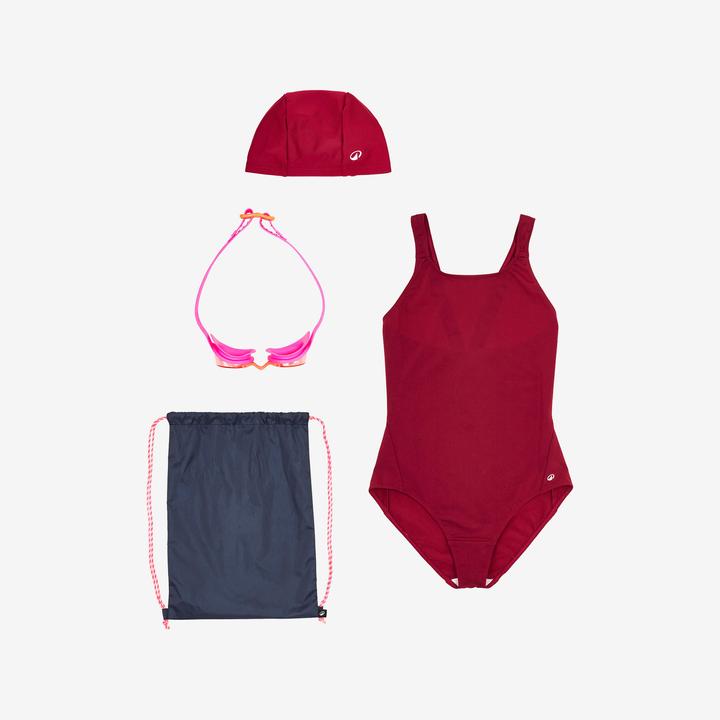 Produktbild Nabaiji Schwimm-Set Mädchen - 100 lila (8, 9, 10)
