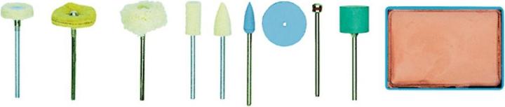 Actual product image Proxxon Complete polishing set
