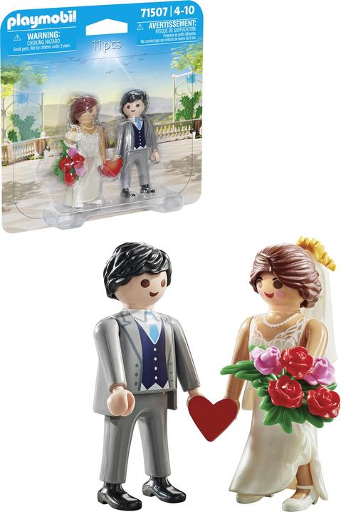 Produktbild Playmobil DuoPack Hochzeitspaar (71507, Playmobil Figures)