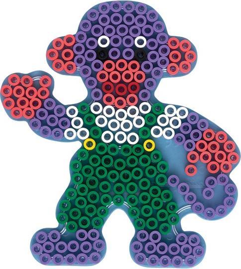 Actual product image Hama Perlen Strijkkralenbordje - Aap