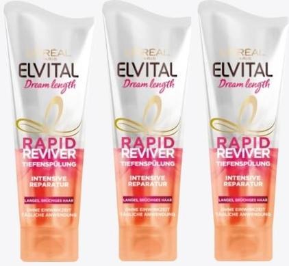 Immagine prodotto L'Oréal Paris Elvital, Trattamento per capelli Rapid Reviver, trattamento per capelli, 180 ml (180 ml)