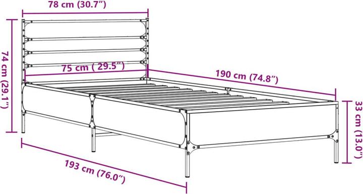 Produktbild VidaXL Katie (140 x 190 cm)