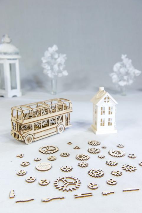Actual product image WoodenCity London bus