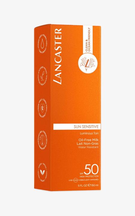 Produktbild Lancaster Sun Sensitive (Sonnenmilch, SPF 50, 150 ml, 192 g)