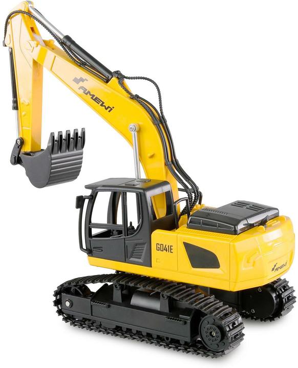 Image du produit Amewi Ensemble 2 en 1 remorque surbaissée/pelle G836E/G041E 1:24 RTR (RTR Prêt à fonctionner)