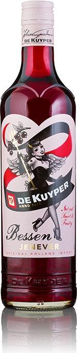 Actual product image De Kuyper Bessen Jenever blackcurrant
