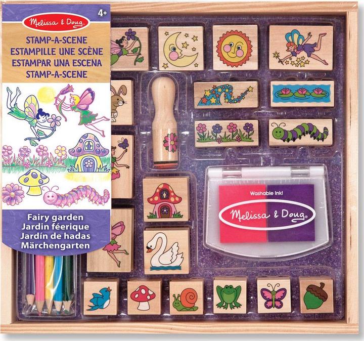 Produktbild Melissa & Doug Stamp-a-Scene Feengarten