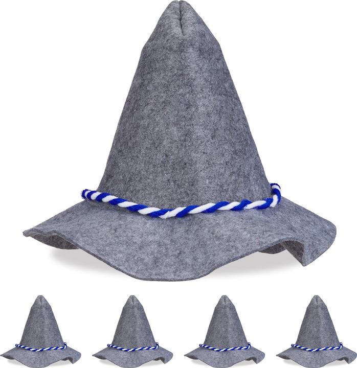 Actual product image Relaxdays 5x Seppel hat