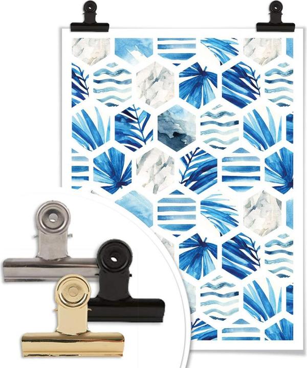 Image du produit Trenddeko Aquarelle - Ondes (60 x 80 cm)