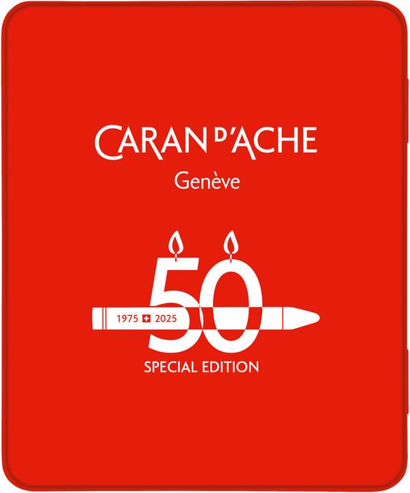 Produktbild Caran d'Ache Neocolor II watersoluble Wax Special Edition in Metallschachtel (Mehrfarbig, 10 x)