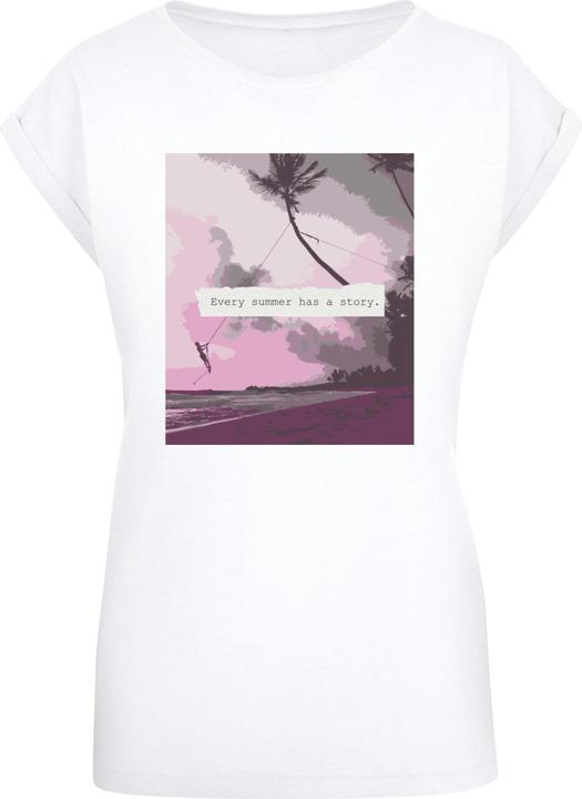 Actual product image Merchcode Ladies Summer - Every summer has a story T-Shirt - 117929 (S)