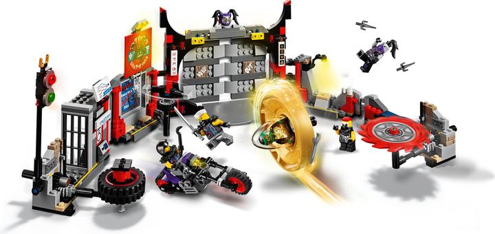 Produktbild LEGO Hauptquartier der Motorradfahrer (70640, LEGO Ninjago)