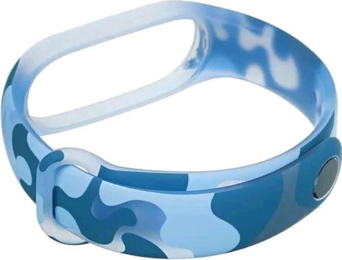 Actual product image Xiaomi Smart Band 7 Strap Khaki Blue (Thermoplastic polyurethane (TPU))