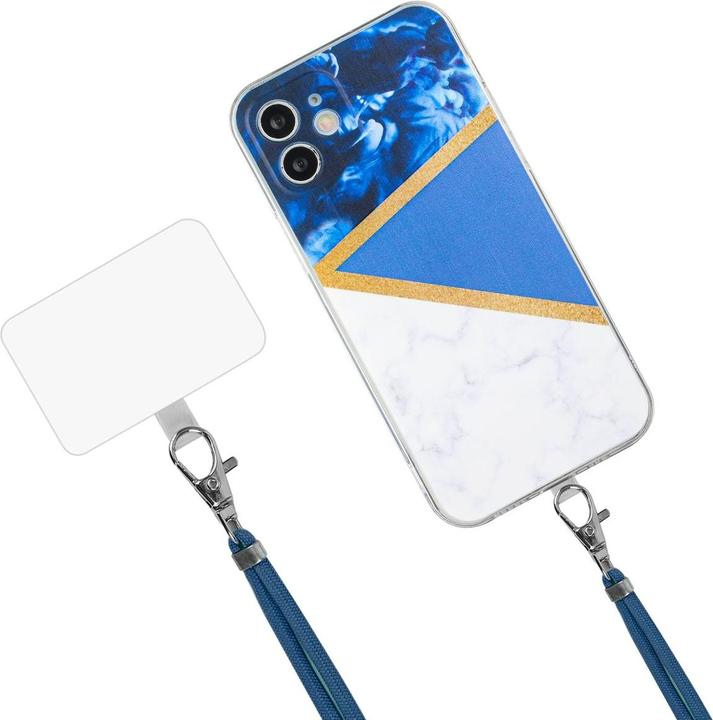 Produktbild König Design Hülle Handy Schutz für Apple iPhone 12 Mini Handykette Case Cover Bumper Etuis