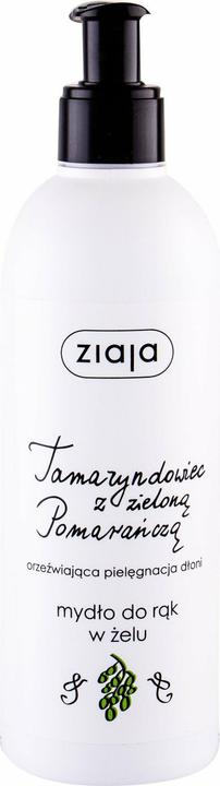 Actual product image Ziaja Hand Wash Tamarind & Green Orange ( Tamarind. Orange ) - Liquid Soap (Liquid soap, 270 ml)