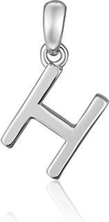 JVD Minimalist Silver Letter "H" Pendant SVLP0948XH2000H