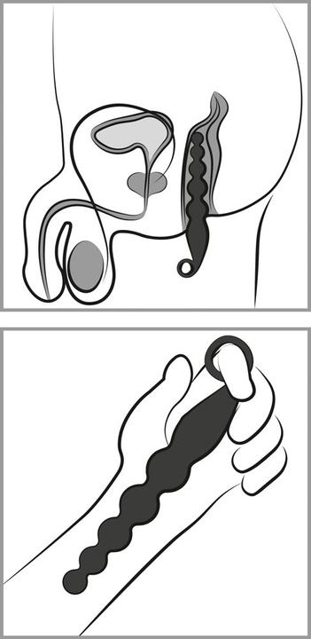 Produktbild Anos Anal beads with vibration