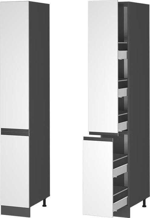 Actual product image Vicco Apothekerschrank R-Line (30 x 57.5 x 207 cm)