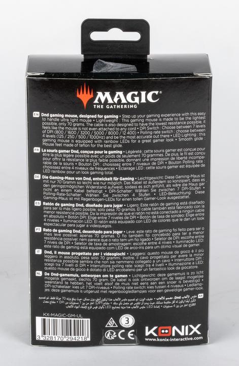 Produktbild Konix Souris Ultra Light - Magic The Gathering (Kabelgebunden)